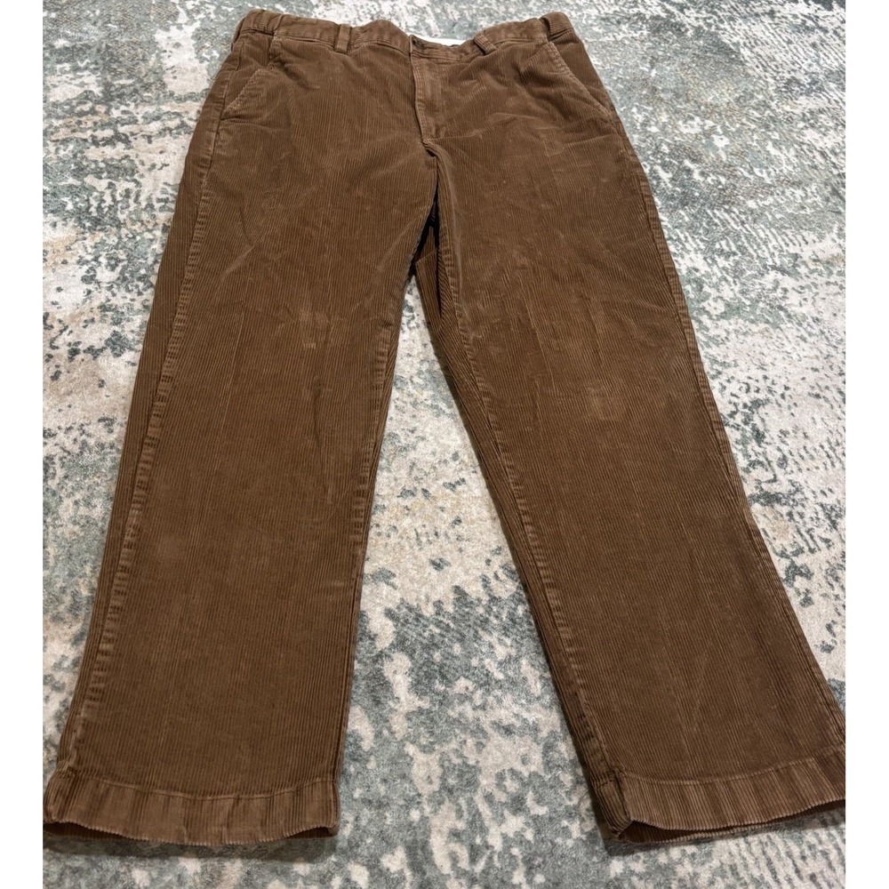L.L. Bean Stretch Country Men's Corduroy Pants 34X29